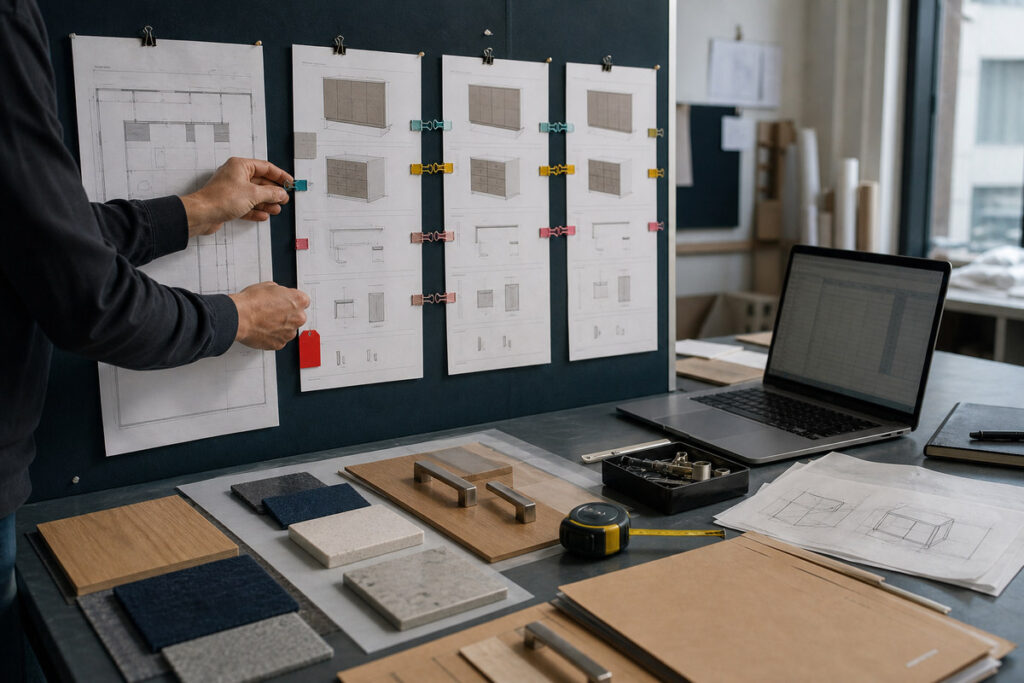 Comparing fit-out quotes against one brief