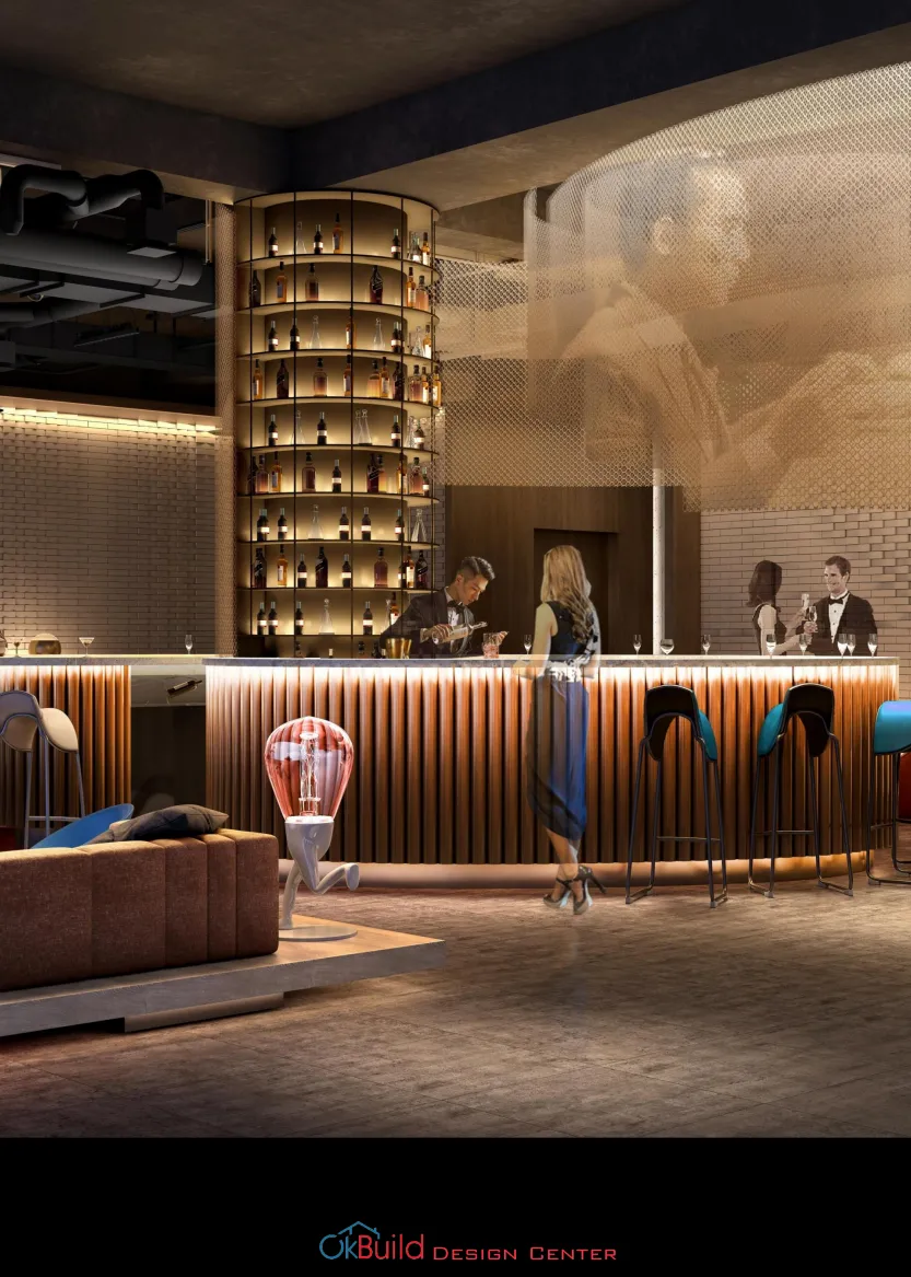 Hotel interior design catalogue cover featuring coordinated hospitality project solutions